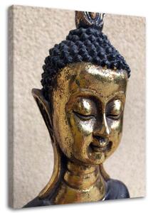 Gario Vászonkép Az arany Buddha arca Méret: 40 x 60 cm