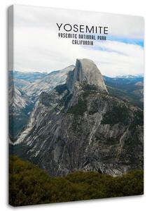 Gario Vászonkép Yosemite nemzeti park Méret: 40 x 60 cm