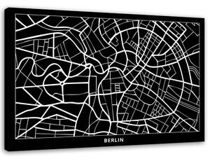 Gario Vászonkép Berlin városrendezési terve Méret: 60 x 40 cm
