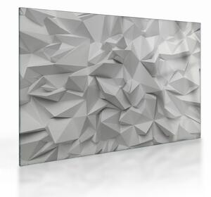 Absztrakciós kép (üvegen) (70x50 cm)