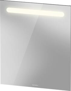 Duravit No. 1 tükör 60x70 cm négyszögletes világítással fehér N17951000000000