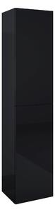 Elita For All szekrény 40x35.2x180 cm oldalt függő fekete 168313