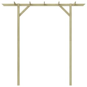 VidaXL fa kerti pergola 205 x 40 x 203 cm