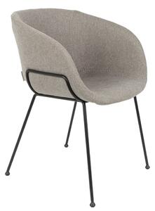 Feston design karfás szék, szürke szövet