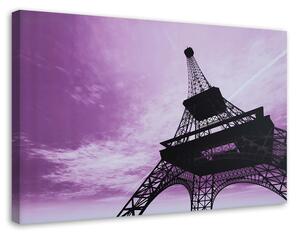 Gario Vászonkép Eiffel-torony - Párizs városa Méret: 60 x 40 cm