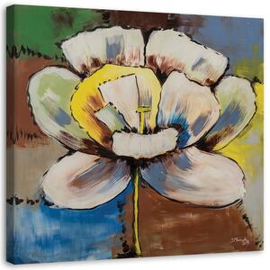 Gario Vászonkép Színes virág Méret: 30 x 30 cm
