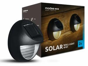 Modee LED napelemes fali lámpa ML-WS101, 2 sb
