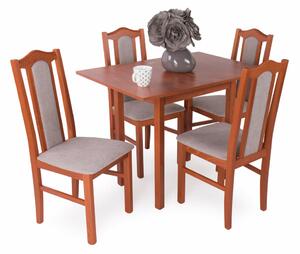 Fiona asztal London székekkel | 4 személyes étkezőgarnitúra