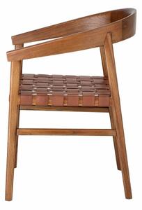 Vitus design szék, barna bőr