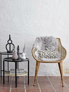 Amira karfás lounge design szék, natúr rattan