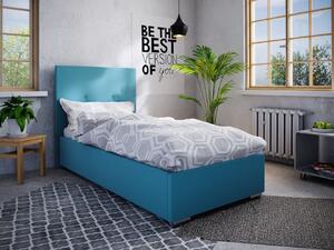FLEK 2 egyszemélyes ágy 80x200 - kék