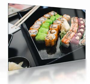 Kép - Sushi (üvegen) (70x50 cm)