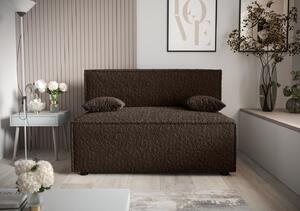 RADANA kényelmes kanapé tárolóhellyel - sötétbarna