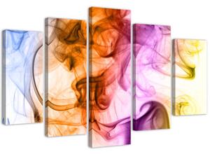 Gario Vászonkép Játék a színekkel - 5 részes Méret: 100 x 70 cm
