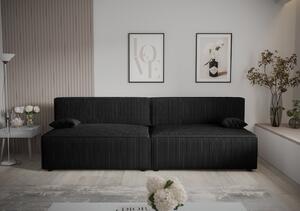 RADANA stílusos kanapé tárolóhellyel - fekete 1