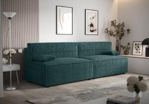 RADANA stílusos kanapé tárolóhellyel - sötétzöld