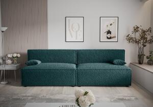 RADANA stílusos kanapé tárolóhellyel - sötétzöld