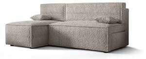 RADANA kényelmes kinyitható kanapé tárolóhellyel - bézs
