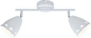 Candellux Coty mennyezeti lámpa 2x40 W fehér 92-67128