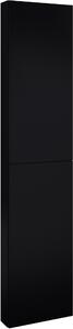 Elita For All szekrény 40x12.6x180 cm oldalt függő fekete 168331
