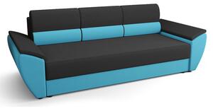 OPHELIA kanapéágy - sötétszürke / kék