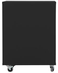 Matt fekete lakkozott tartály Tenzo Lipp 40 x 45 cm