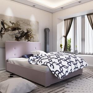 FLEK 3 egyszemélyes ágy tárolóhellyel - 120x200, rózsaszín