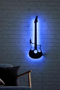 Guitar - Blue Dekoratív LED világítás 22x68 Kék