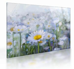 Kép - Százszorszépekben (üvegen) (70x50 cm)