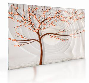 Kép - Fa a végtelenben (üvegen) (70x50 cm)