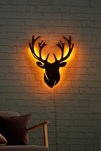 Deer 2 - Yellow Dekoratív LED világítás 25x30 Sárga