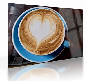 Kép - Latte Art (üvegen) (70x50 cm)