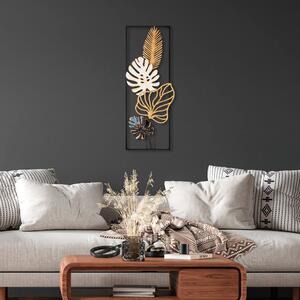 Palm Leaves Fali fém dekoráció 32x90 Multicolor