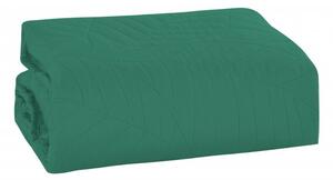 LEAVES zöld ágytakaró mintával Méret: 170 x 210 cm