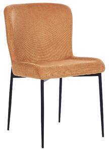 Narancssárga kárpitozott szék kétdarabos szettben ADA
