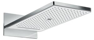 Fejzuhany Hansgrohe Rainmaker Select négyzet vakolat alatti rész nélkül fehér / króm 24001400