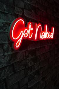 Get Naked - Red Dekoratív műanyag LED világítás 62x2x20 Piros