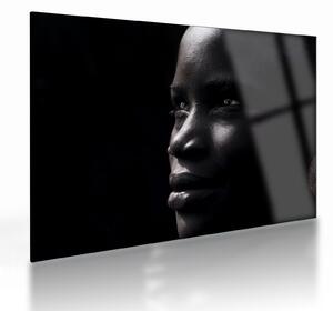 Kép - Afrikai nő (üvegen) (70x50 cm)