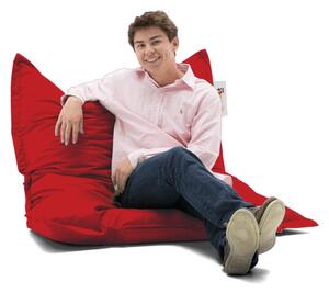 Cushion Pouf 100x100 - Red Babzsákfotel 100x20x100 Piros