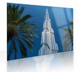 Kép - Burj Khalifa (üvegen) (70x50 cm)