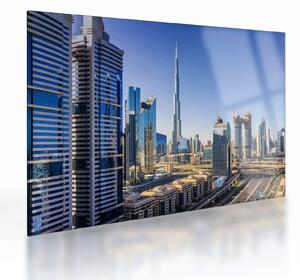 Kép - Dubai reggel (üvegen) (70x50 cm)