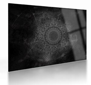 Kép - Misztikus mandala (üvegen) (70x50 cm)