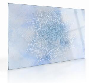 Kép - Téli mandala (üvegen) (70x50 cm)