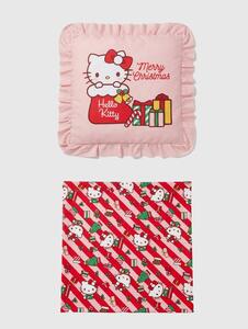 Sinsay - Karácsonyi dekoratív párnahuzatok fodorral Hello Kitty 2 pack - piros
