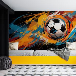 Fotótapéta Futball labda, Fotótapéta tini szoba, Fotótapéta tini szoba futball, w05460 : Uwalls.hu