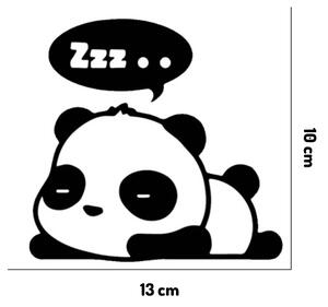 PIPPER | Matrica kapcsolóra "Alvó panda 2" 13x10 cm