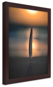 Gario Poszter Toll naplementében A keret színe: Természetes, Méret: 20 x 30 cm