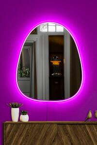 Quippy Tükör LED -es világítással 50x60 Rózsaszín