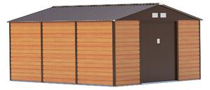 G21 GAH 1300 - 340 x 383 cm kerti ház, barna - sérült csomagolás