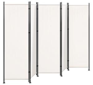 Fehér paraván öt panellel 270 x 170 cm NARNI